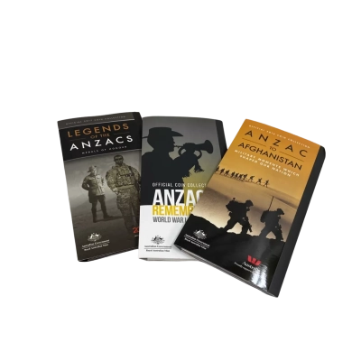 Anzac Coin Collections from The Royal Australian Mint x 3