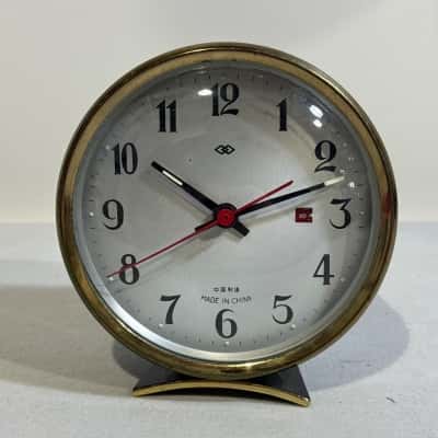 Vintage Rare Chinese c.1969's Table Alarm Clock