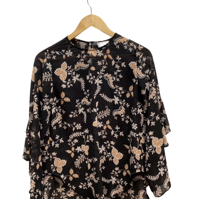 Witchery Womens  Size 6 Black  Pattern Top
