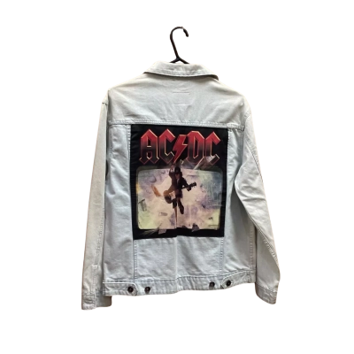 Cotton On AC/DC  Size S Denim Jacket 