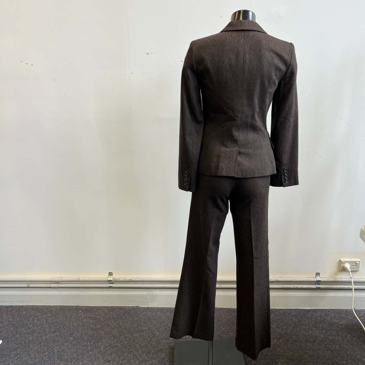 Cue Womens 2 Piece Matching Suit Set Brown (s)