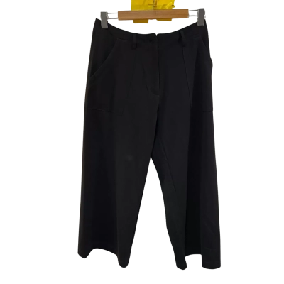 BNWT Max Studio Womens  Size M Wide Leg Pants Black  RRP $118.00