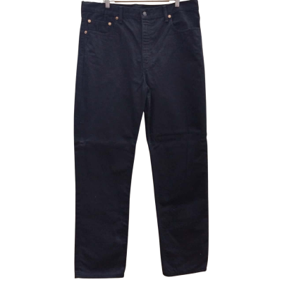 Levi's Mens Size 40 Straight Leg Jeans Black (15)