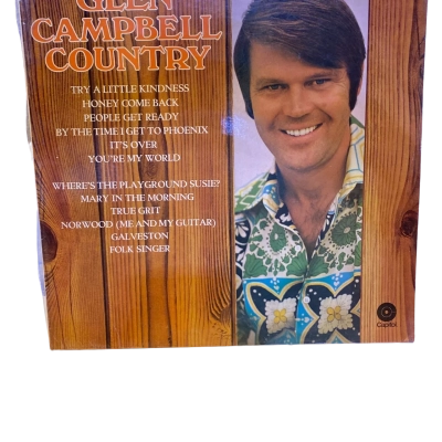 Glen Campbell Country Vinyl Record
