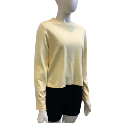 Brand New Country Road Womens  Size S Long Sleeve Tee Yellow