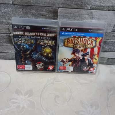 Bioshock 1 & 2 Rrapture Edition + Bioshock Infinite PS3 Games