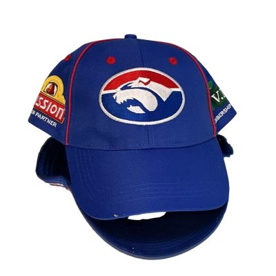 AFL western bulldogs Mens  Size One Size Cap Blue / Red 