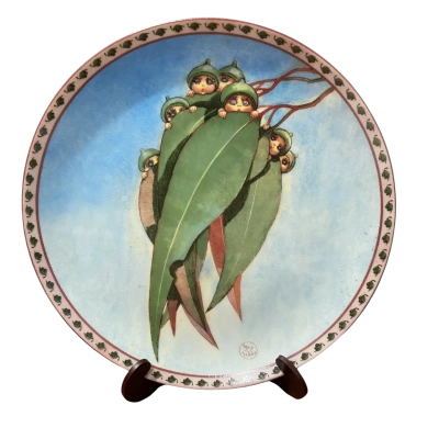 1994 Vintage May Gibbs "Bush Babies" Decorative Plate - Gumnut Babies