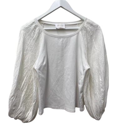 IRIS MAXI  Womens  Size 10 Long Sleeve Top White 