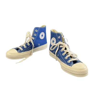 Converse Comme de Garçons Play Chuck Taylor’s Size 36.5 Sneakers - Blue Quartz BNWT