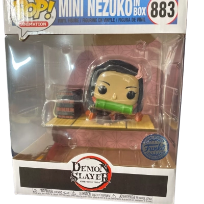 Funko Pop! Animation. Mini Nezuko #883 bobble head. 