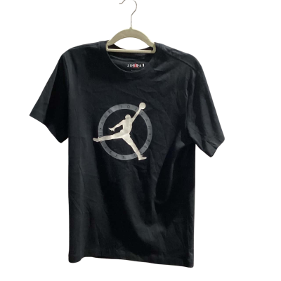 Air Jordan Mens  Size S Short Sleeve T-shirt Black  RRP $55