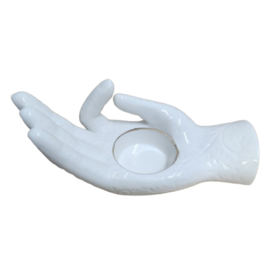 Dusk Healing Hand Tea Light Holder