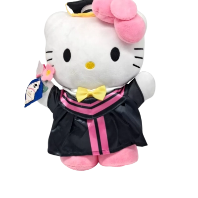 HELLO KITTY GRADUATION PLUSH DOLL