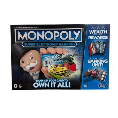 Monopoly: Super Electronic Banking Edition (Hasbro Games) - FACTORY SEALED