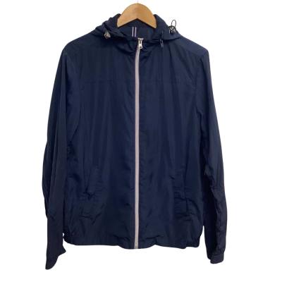 Tommy Hilfiger Mens  Size M Navy Blue Lightweight Wind Breaker 