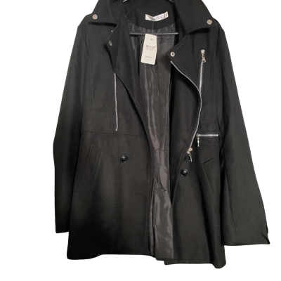 Juishden Men's Size XL Black Coat NEW