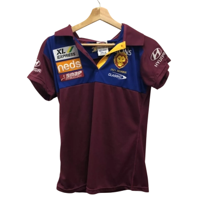 Brisbane Lions 2021 Mmber AFL Womens  Size 10 Jersey 