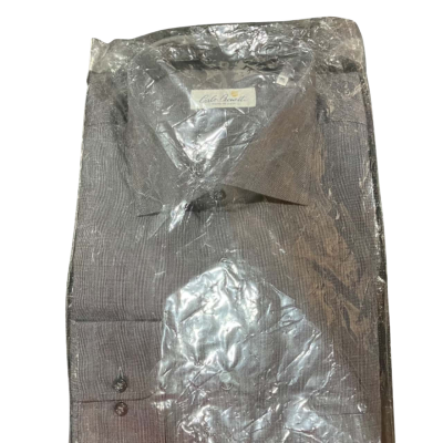 CARLO BENETTI Mens  Size 44 Business Shirt 
