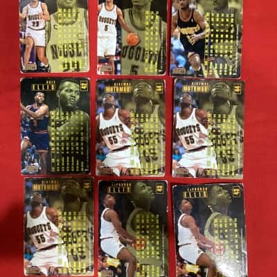 FLEER 1995 - 1996 NBA (Yellow)
