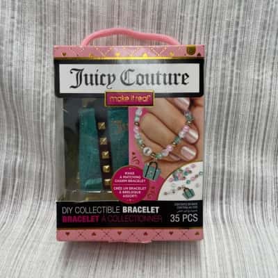 Juicy Couture DIY Collectable Bracelet & Bag Gift Set - Brand New Still in Box 
