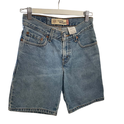 Levis Womens  Size 8 Denim Shorts Blue 