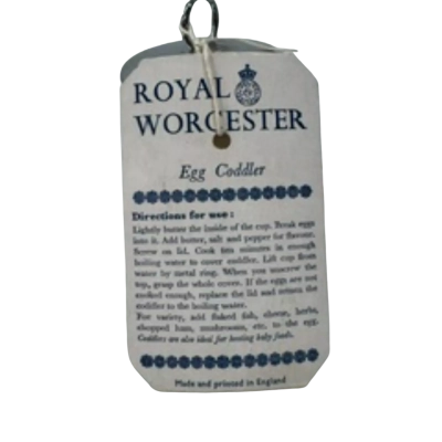 Vintage Royal Worcester Coddler