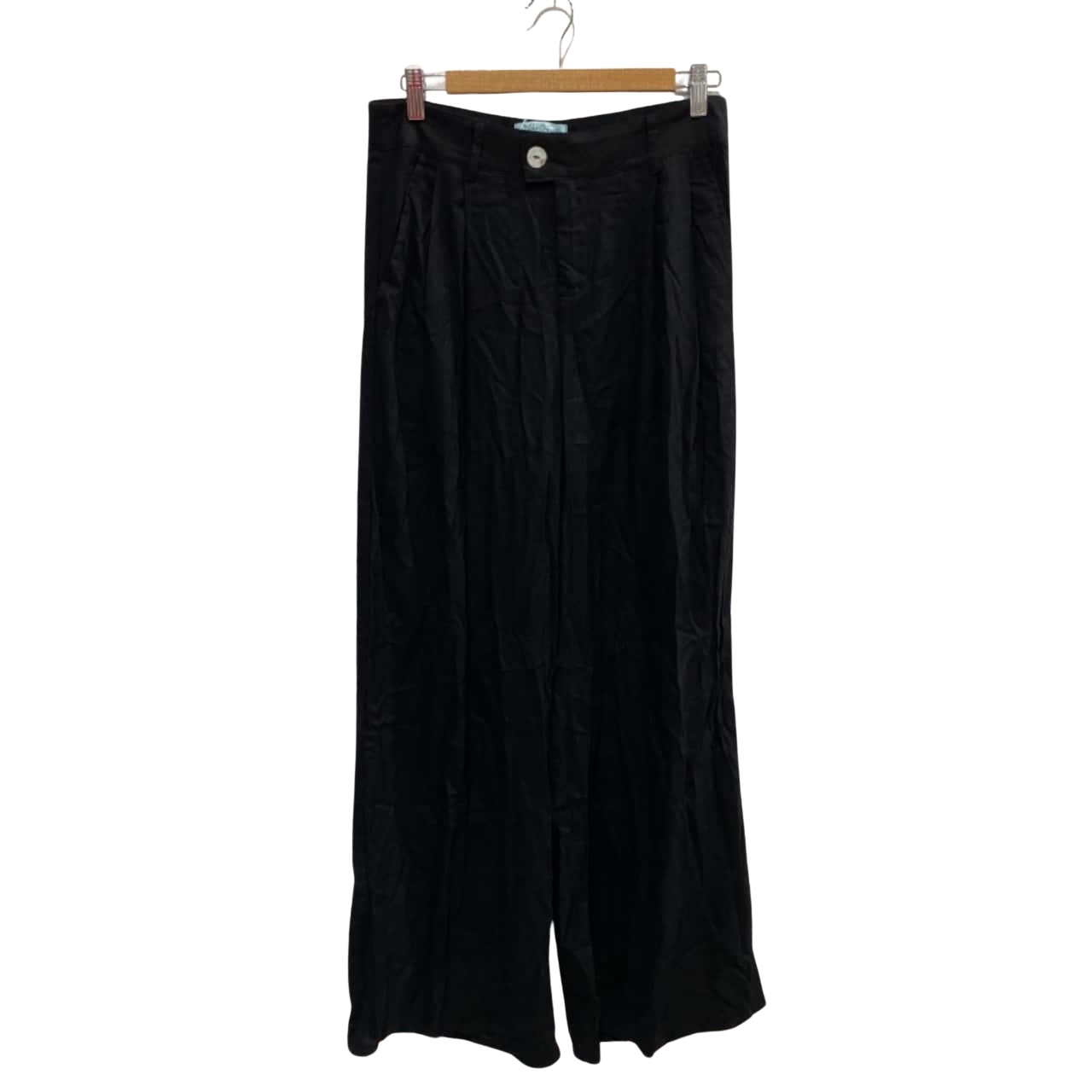 BNWT Mint Vanilla Black Linen Pants Size 12(s)