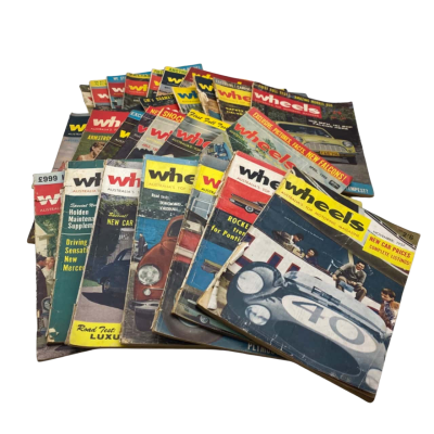 29x 1950-1960’s ‘Wheels’ Magazines
