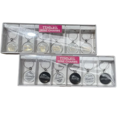Super Cute Two Box Set Tamboril Wine Charms
