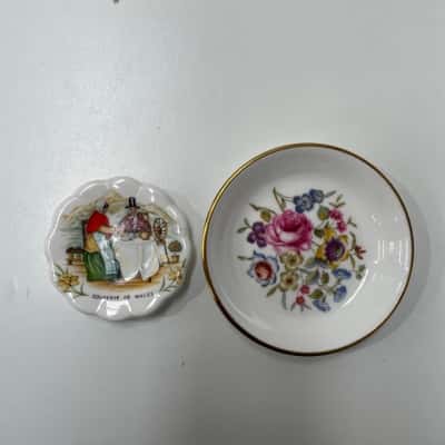 Bone China trinket dishes x2