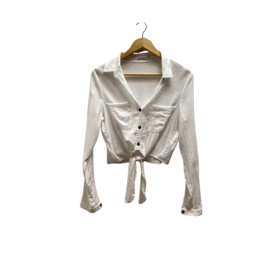 Sheike Womens  Size 10 White Shirt