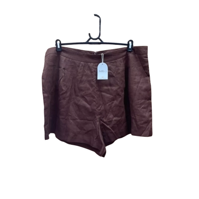 Billy J Womens  Size 18 Shorts Brown 