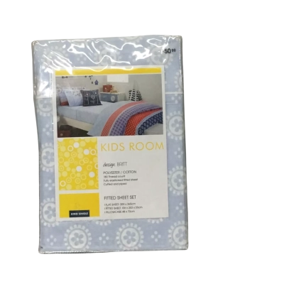 King Single Fitted Sheet Set