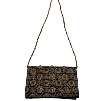 Vintage Womens Beaded/Embroidered Evening Bag 