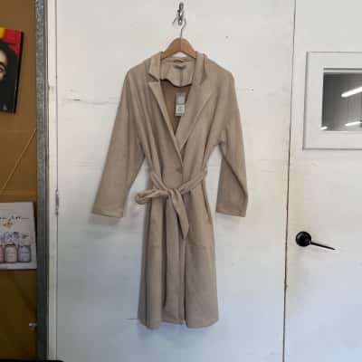 Katies Womens  Size 14 Trench Coat Cream 