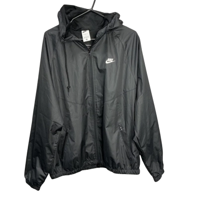 Nike Mens  Size L Hood Jacket Black  