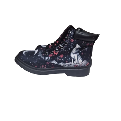  Womens  Size 12 Black  / Multicoloured 