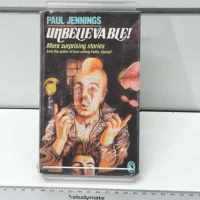 Unbelievable Paul Jennings 1st Edition Ex Library Book 