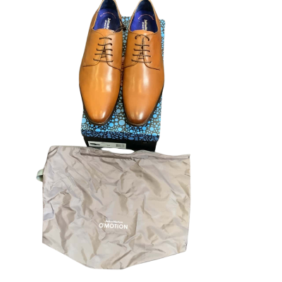  Brand New In Box Julius Marlow Mens Size 12 Ube O2 Motion Dress Shoes Cognac