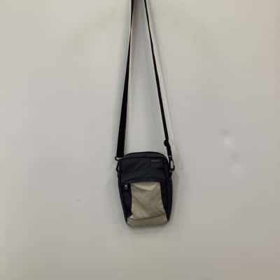Kathmandu Cross Body Bag Navy Blue/Cream 