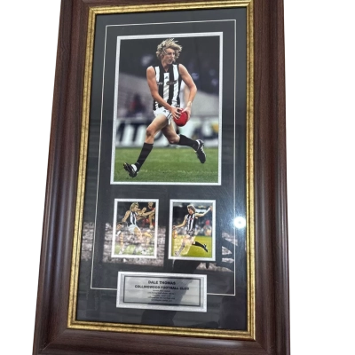 Dale Thomas Collingwood Football Club Framed Memorabilia CLICK & COLLECT ONLY