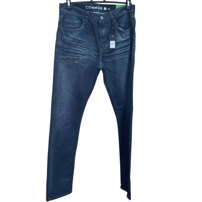 Connor Mens  Size 32 Slim Fit Jeans Navy Blue 
