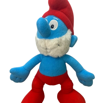 2011 Papa Smurf Plush 15” Toy 