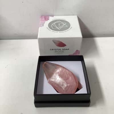 Crystal Soap ROSE  -  Natural Vegan 
