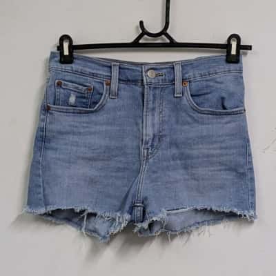 Levi Strauss & Co. Womens Blue Denim Shorts Size 28