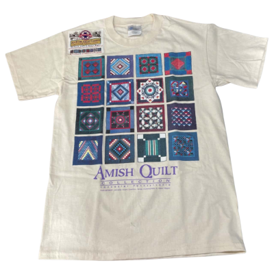 ‘Art from Amish County’ Cotton T-shirt S