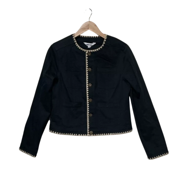 Loobies Story Cotton Jacket  Size 12 Black  