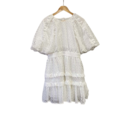 AJE Womens  Size 12 Mini Dress White 