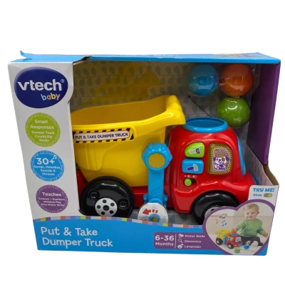 VTech Put & Take Dumper Truck - Red     TS